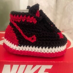 Baby J Crochet Nike Sneakers